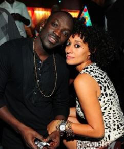 Abou Thiam and Tracy are attending an event together